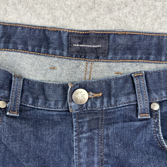 Hart Schaffner‎ Marx Men's 5 Pocket Jeans Size 36x34 - Picture 8 of 10